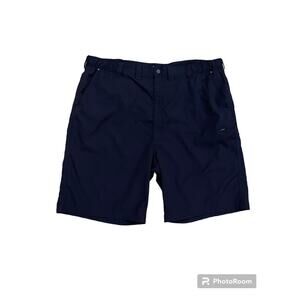 Wrangler Outdoor Polyester Hiking Shorts Black Elastic Waist Men's Size 48